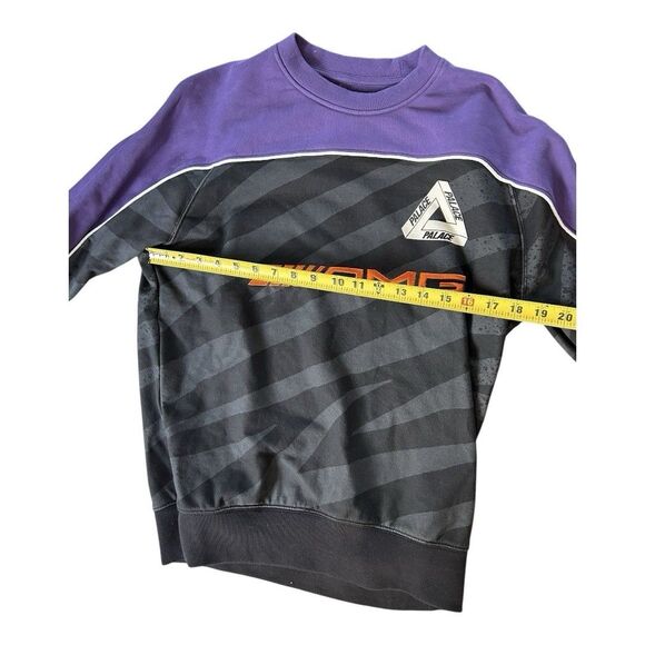 Palace x AMG Technical Crew Sweatshirt | Black | Small | SS21 | Mercedes Benz - Picture 3 of 10